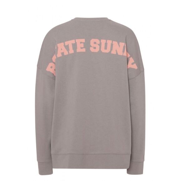 ROTATE BIRGER CHRISTENSEN grey Iris “ROTATE Sunday” oversized crewneck sweatshir - Picture 11 of 11